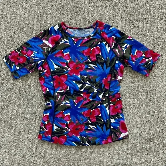 Coolibar Other - Coolibar Women's Hightide Short Sleeve Swim Shirt UPF 50+ Size XS
